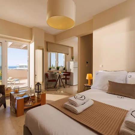 Jolly E With Terrace 10 Min From Port By Hospi Héraklion